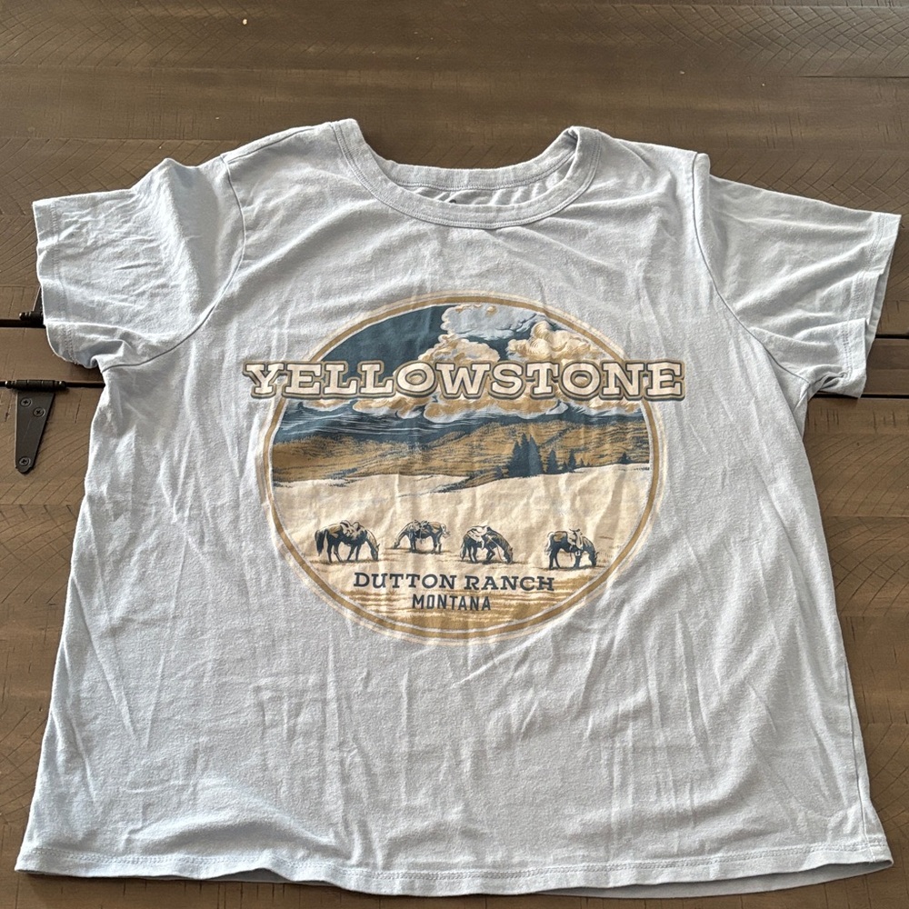 Yellowstone Graphic Tee - Gray